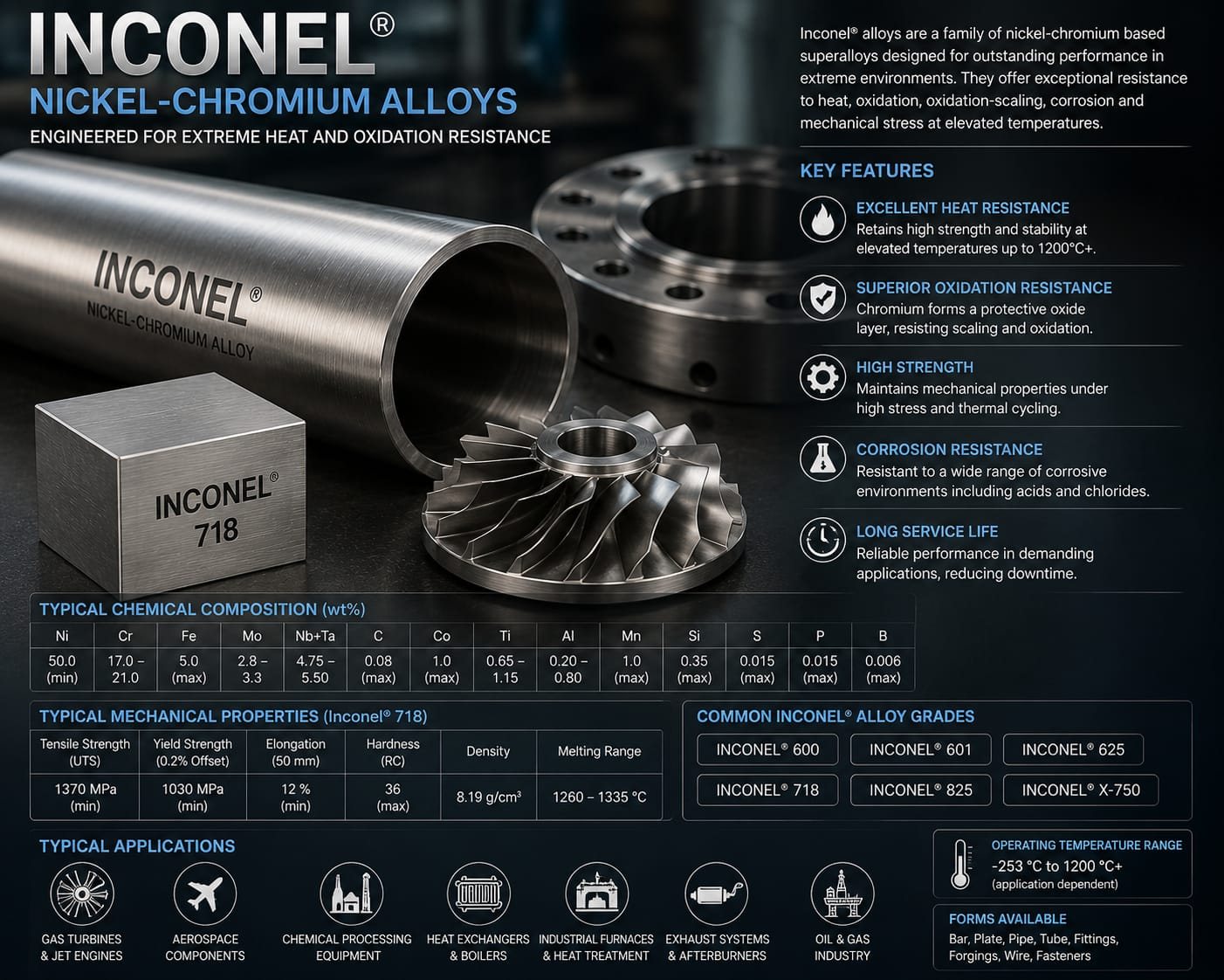 Inconel technical data
